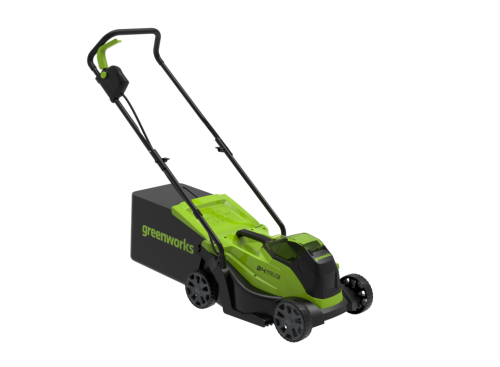 Газонокосилка аккумуляторная Greenworks GD24LM33 24V 33см без АКБ и ЗУ