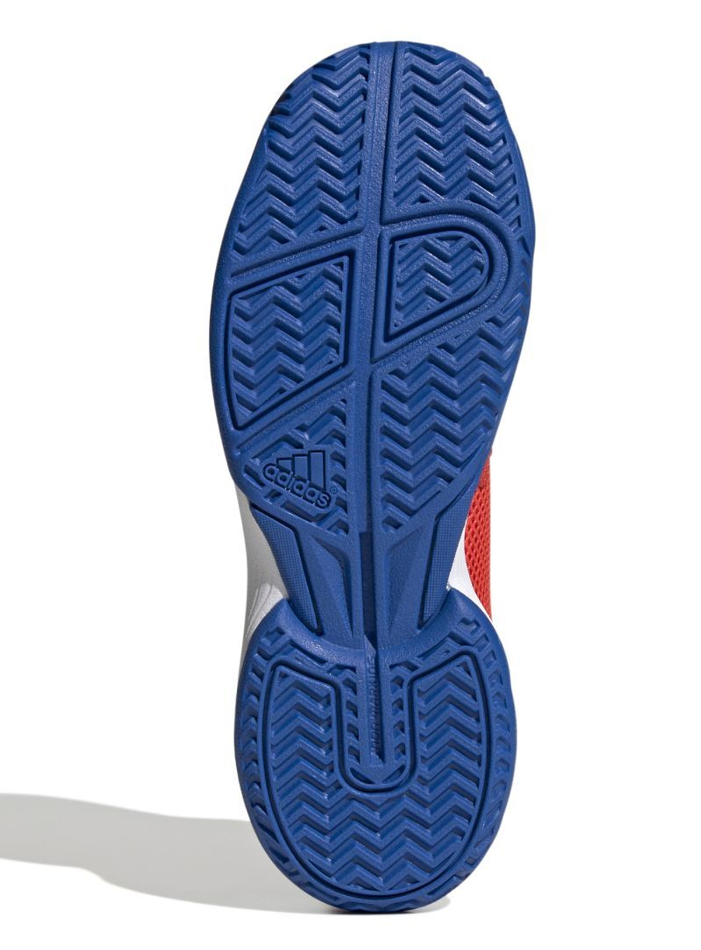детские Кроссовки теннисные Adidas Courtflash - bright red/cloud white/bright royal