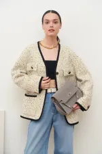СУМКА «QUIET LUXURY» СЕРЫЙ