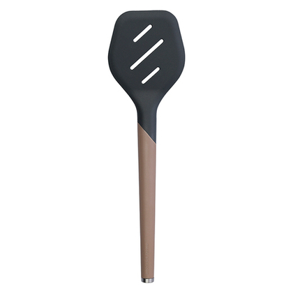 Лопатка с прорезями smartchef, 32 см, капучино-графит
