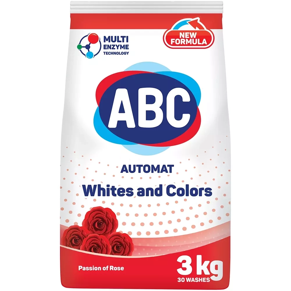 ABC Стиральный порошок Роза 3кг