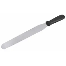 Лопатка кондитерская 20,7*3,1 см прямая нерж. с пласт. ручкой l 31 см P.L. Proff Cuisine