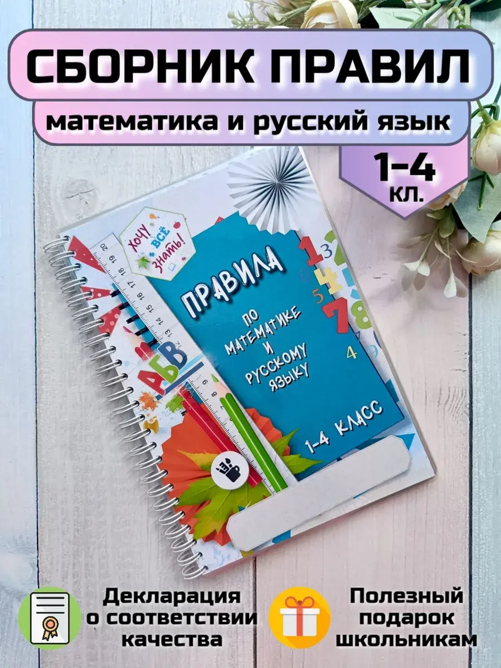 Обучающее пособие "Правила 1-4 класс"