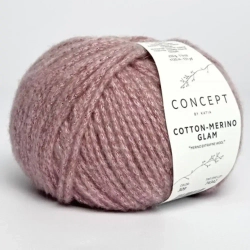 Пряжа Katia Concept Cotton Merino Glam - 300