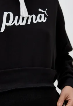 Толстовка женская PUMA ESS+ Script Hoodie TR