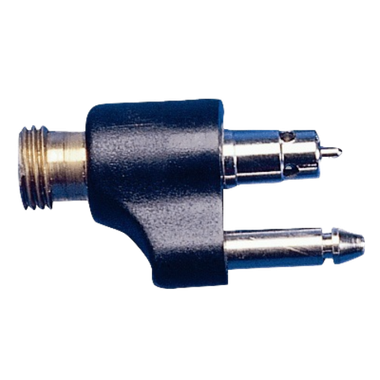 Коннектор топливный (папа) 43322 Для топл. баков Yamaha/Mercury 1/4" с запорным клапаном