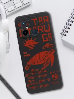 Чехол для Xiaomi Redmi 12C и Poco C55 с принтом