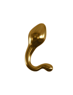 Универсальный золотой массажер Hand Blown Glass Massager (Цвет: золотой)
