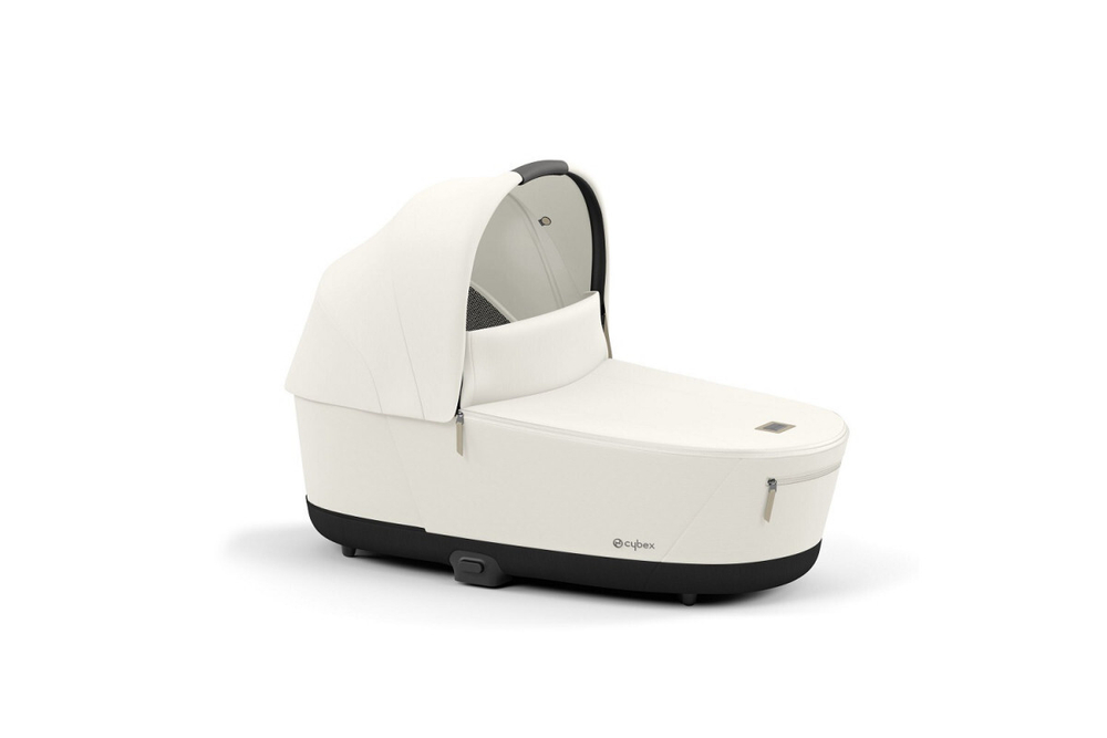 Коляска 2 в 1 Cybex Priam IV Off White, шасси Chrome Brown