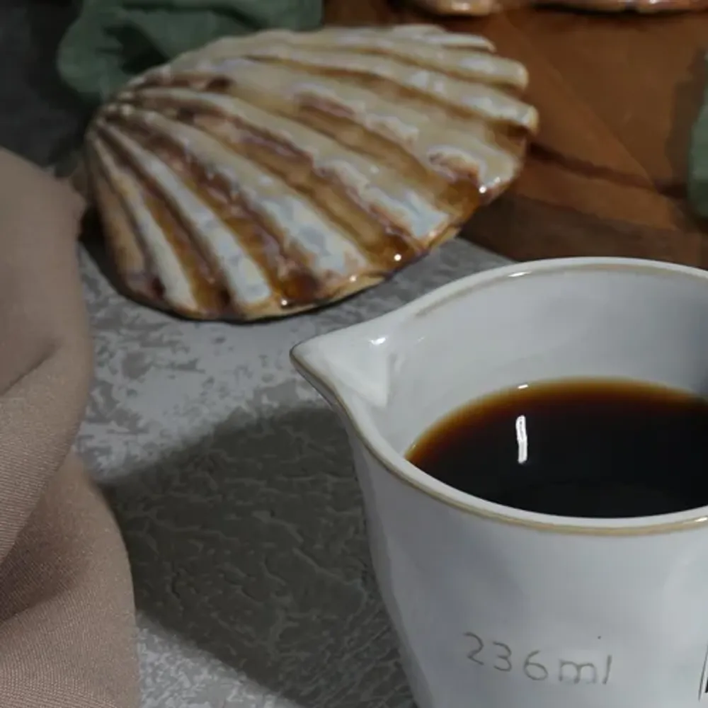 Соусник молочник 236 мл d 9,5 см h7 см круглый керамика Gray Frutti di Mare P.L. [6]