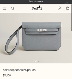 Клатч-Сумка через плечо Hermes Kelly Depeches 25