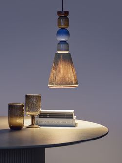 Светильник подвесной Atelier, Ø16х41,5 см, лавандовое ретро