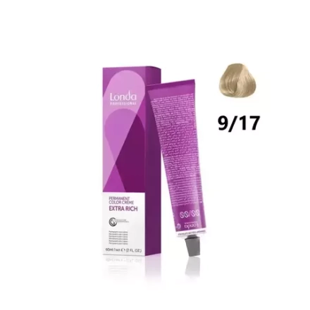 Londa Color стойкая крем-краска, 9/17 ванильный мусс, 60мл