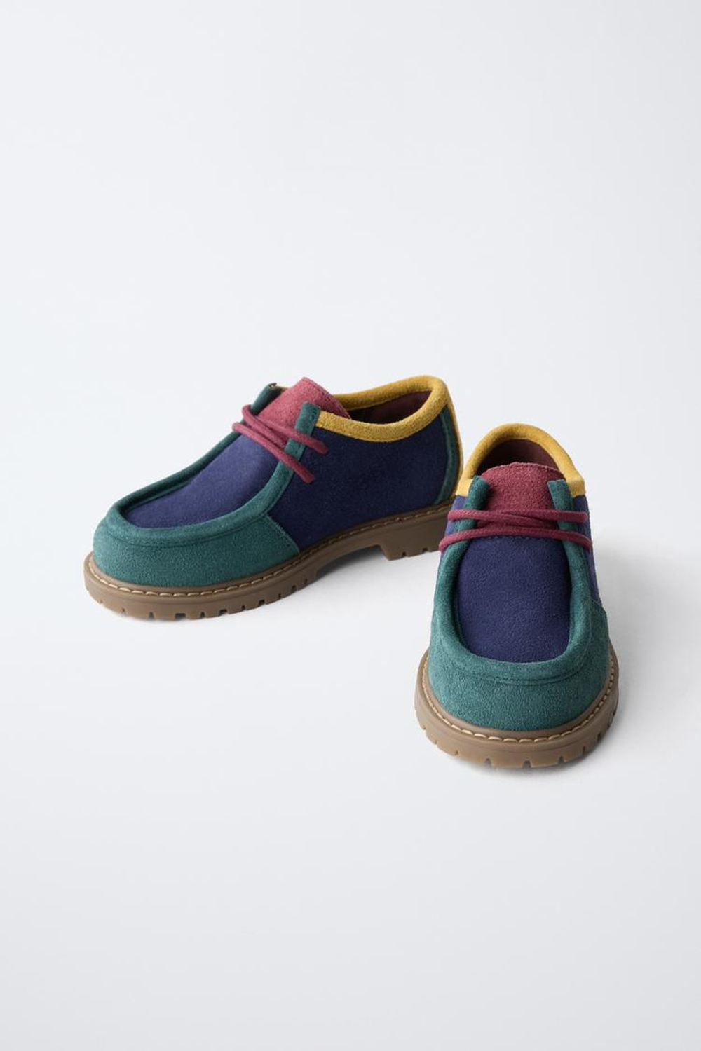 ZARA - FRUIT OF THE LOOM™ КОЖАНЫЕ БОТИНКИ BLUCHER, РАЗНОЦВЕТНЫЙ