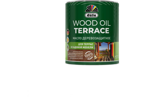 Масло деревозащитное для террас и садовой мебели Dufa Wood Oil Terrace орех