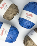 -45% Katia Raphia Wood Pulpe 5x50g