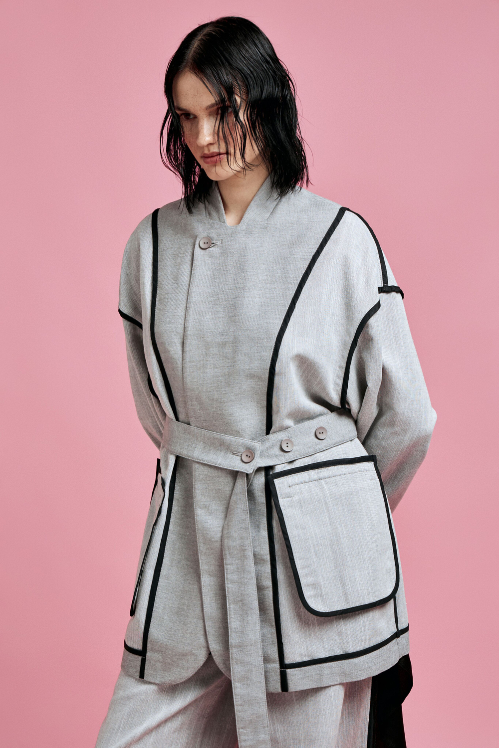Костюм из крапивы OVSYANKA Gray