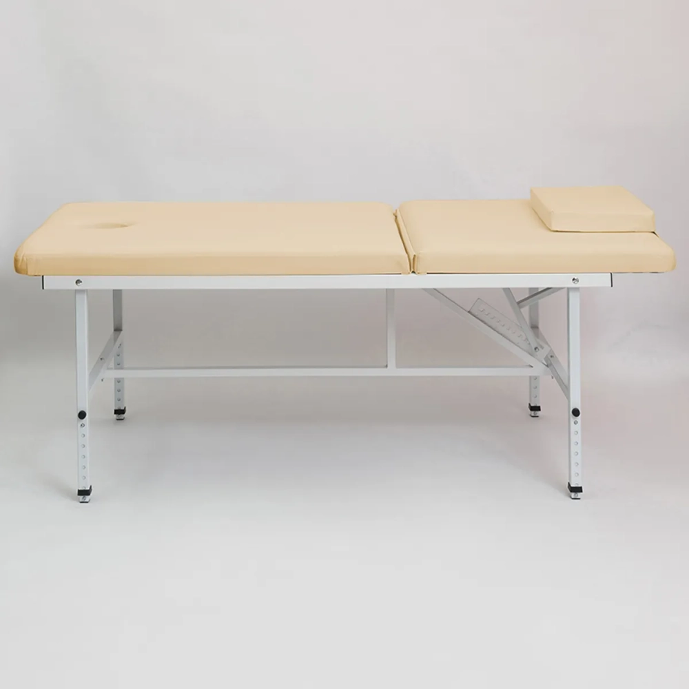 Cтол стационарный массажный Masscomplekt 190/70 с регулировкой высоты от производителя с доставкой по России курьером до адреса