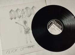 Винтажная виниловая пластинка LP AC DC Flick Of The Switch (France 1983)