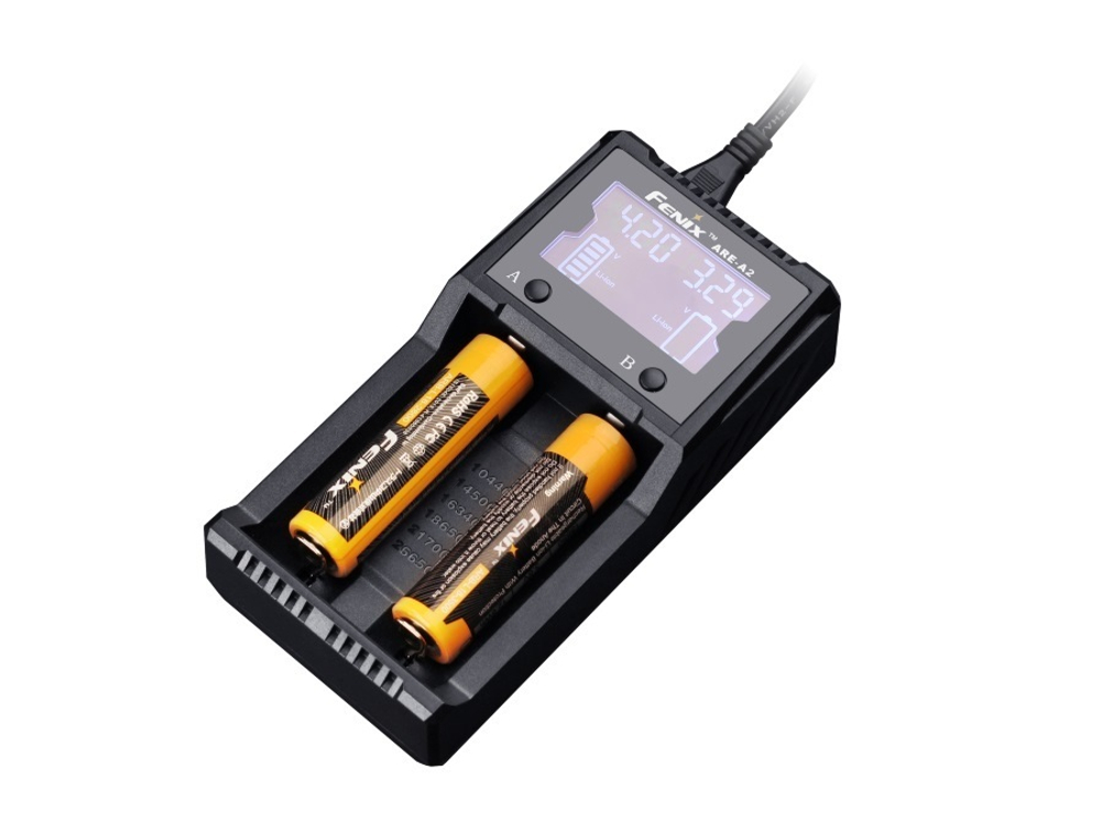 Зарядное устройство Fenix ARE-A2 (АА, ААА, 18650, 14500, 26650, С)