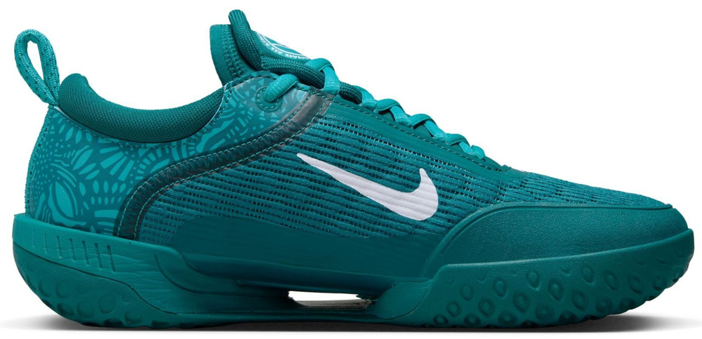 Мужские кроссовки теннисные Nike Zoom Court NXT HC - белый, Turkusowy