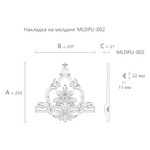 Вставка к молдингу MLDPU-2-2.1