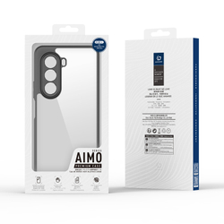 Чехол прозрачный с черными рамками для OnePlus Nord CE6 Lite, серия Aimo Series Case от Dux Ducis