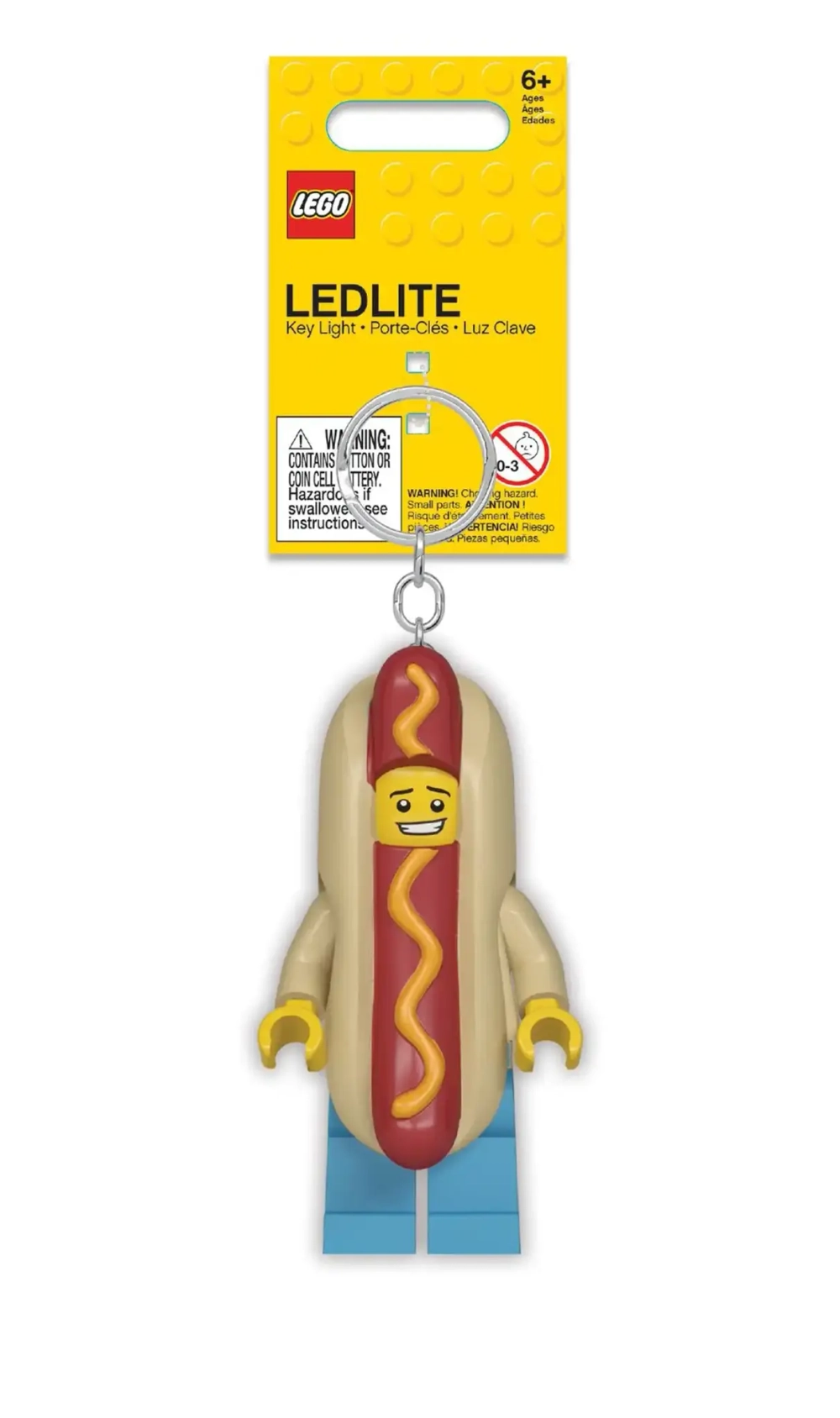 Брелок LEGO Minifigures 5005705 Парень хот-дог