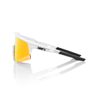 Спортивные очки 100% Speedcraft / Soft Tact Off White / HiPER Red Multilayer Mirror Lens