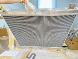 Radiator, reinforced, for Mitsubishi L200/Triton 2014