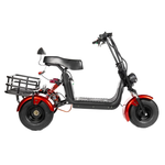 ЭЛЕКТРОСКУТЕР CITYCOCO GT X5 TRIKE 1500W 15AH 48V Красный