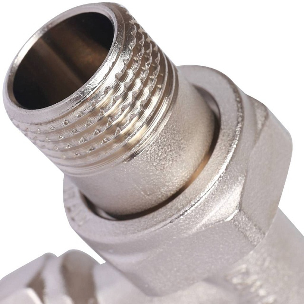 Клапан термостатический осевой STOUT - 1/2" x 1/2" (ВР/НР-американка, PN10, Tmax 110°C)