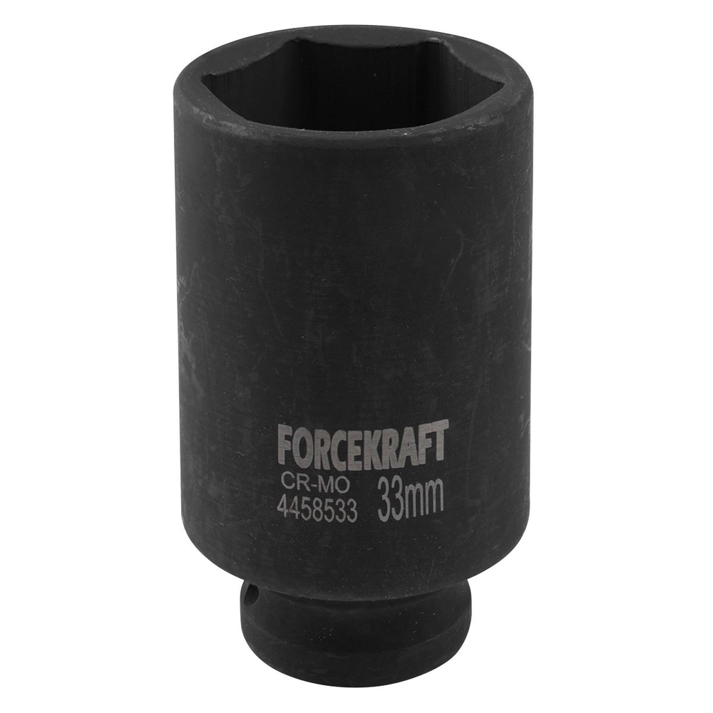 Головка ударная глубокая 33мм (6гр.),1/2'' FORCEKRAFT FK-4458533