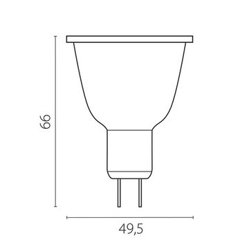 Светодиодная энергосберегающая лампа 9W G5.3 990LM 50G 3000K LED 942242 lightstar
