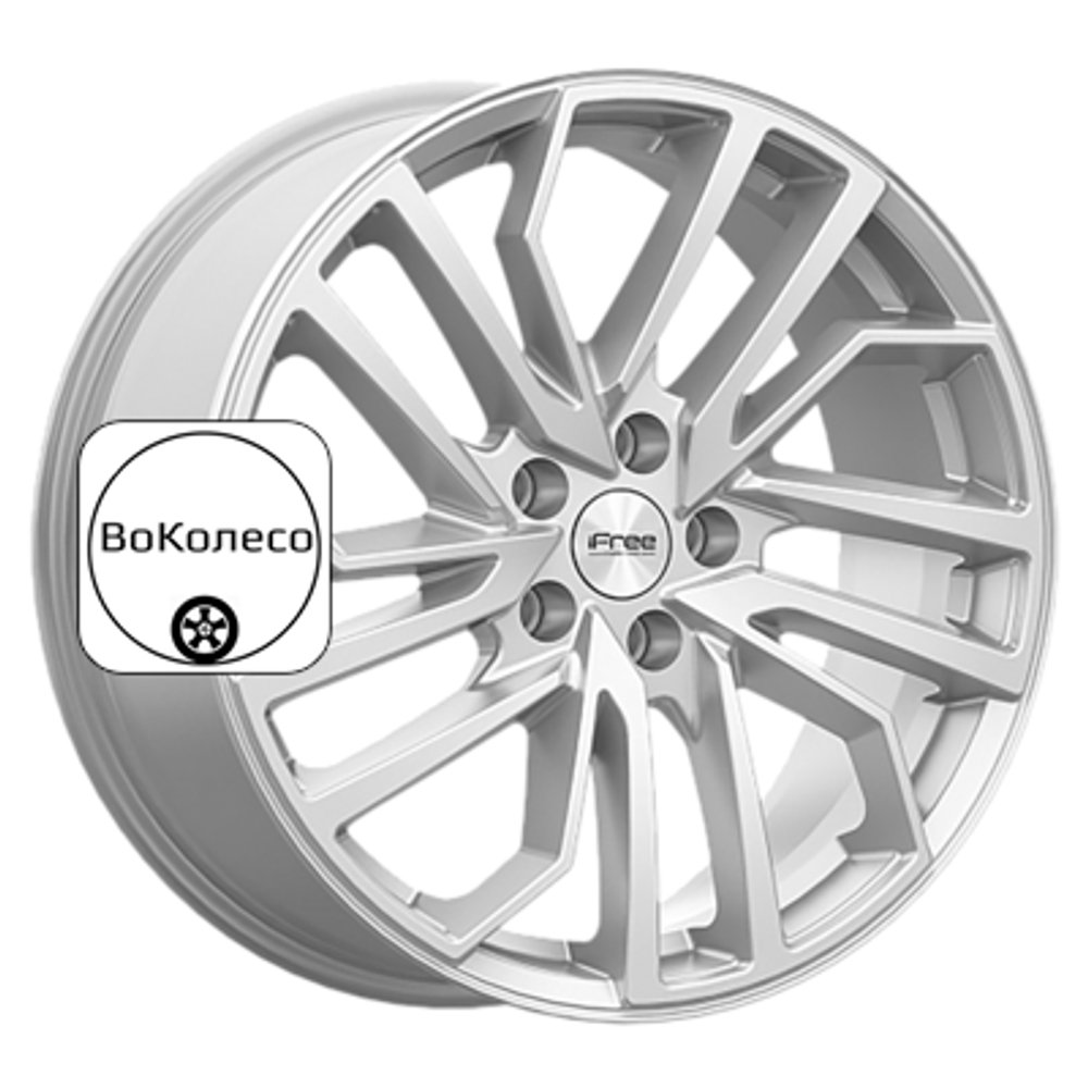 7,5x18/5x108 ET33 D60,1 R-line (КС1235) Сильвер iFree Original