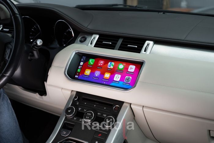 Магнитола для Range Rover Evoque 2011-2015 (BOSCH) - RDL-1666-15 монитор 10.25" на Android 12, Быстрая, CarPlay, 4G SIM-слот