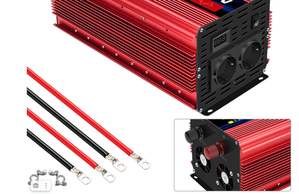 Автомобильный преобразователь напряжения, инвертор TATALIKEN 7000w 12v-220v Чистый синус