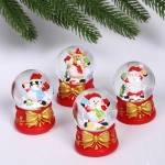 Снежный шар «Новогодний презент» 4.3*4.3*6.3 см