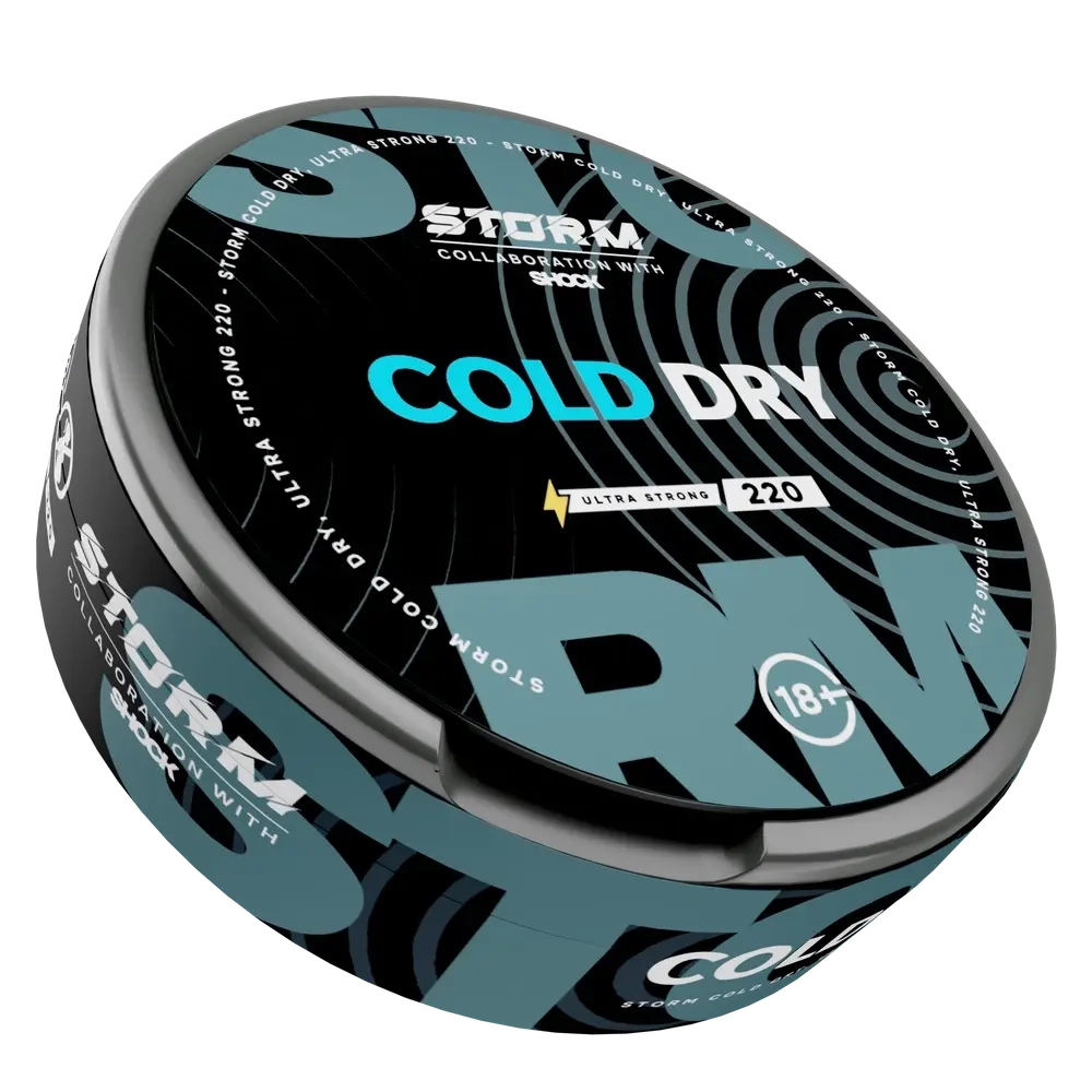 STORM BY ШОК COLD DRY (220 МГ) - КОЛД ДРАЙ