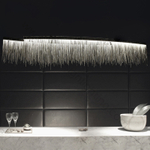 Pendant design lamp Waterfall  L100 (Rose gold)