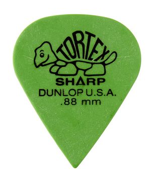 Медиаторы 12шт 0,88мм Dunlop Tortex Sharp 412P.88