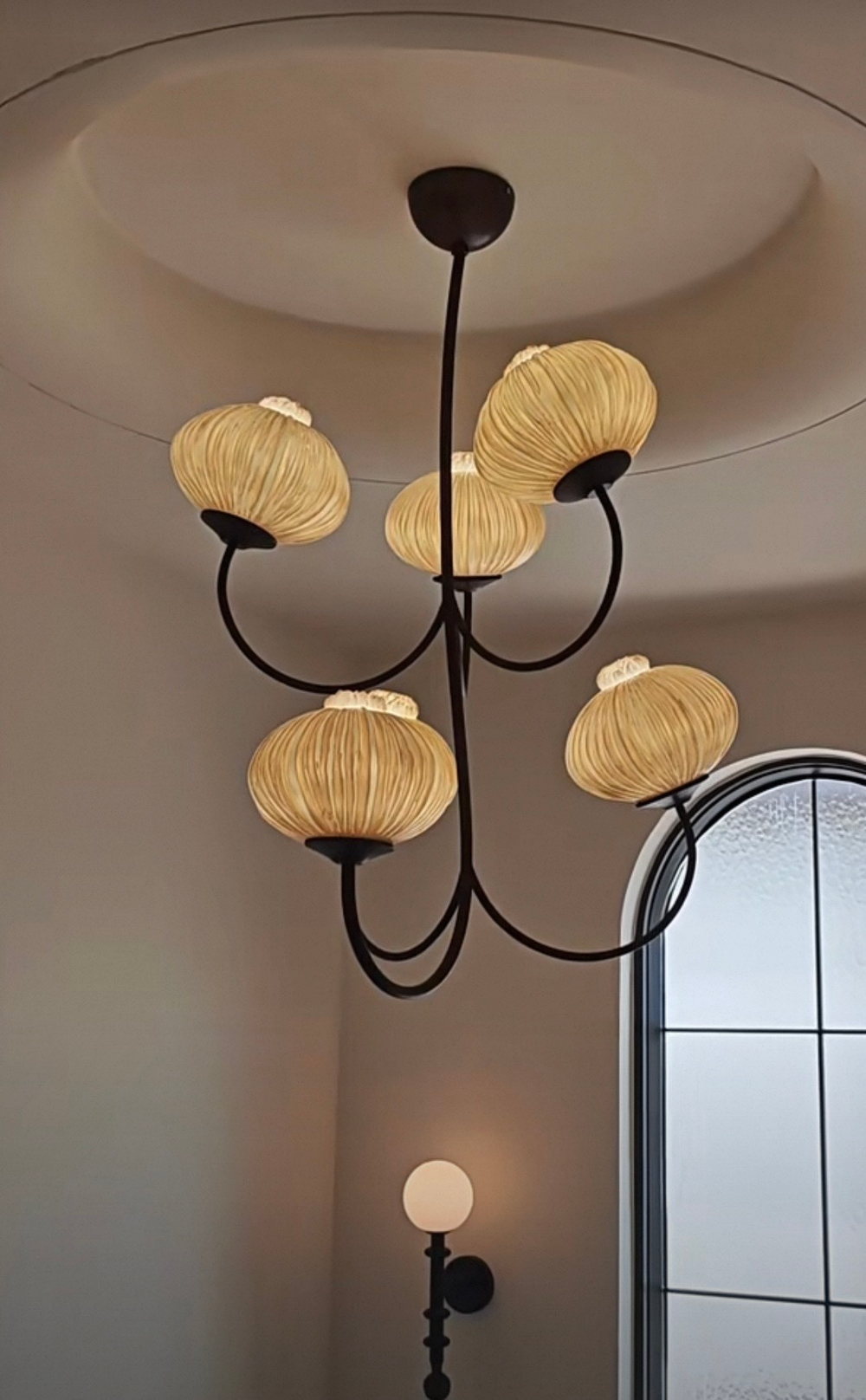 Chandelier design lamp Palms by Aqua Creations Studio