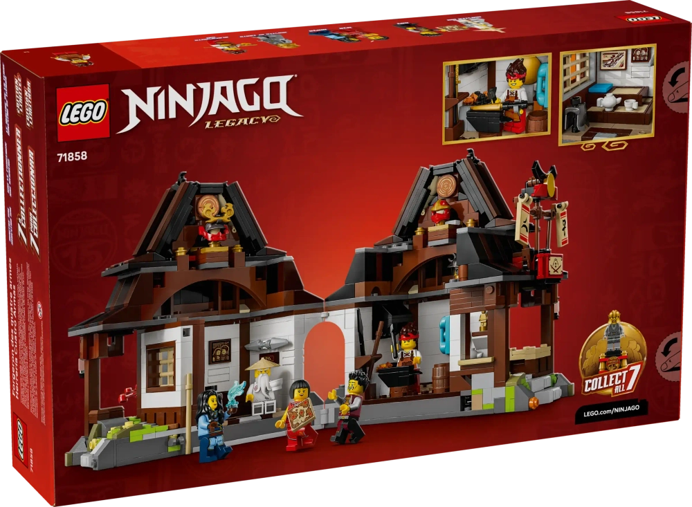 Конструктор LEGO Ninjago 71858 Four Weapons Blacksmith 15th Anniversary