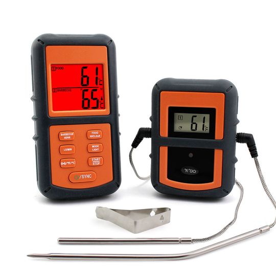 Беспроводной двухканальный кулинарный термометр ThermoPro TP-08S