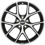 Диск колесный BBS SR 8.5x19 5x112 ET32 CB82.0 volcano grey/diamond cut