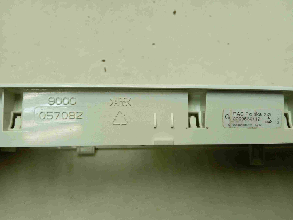 WLX24463OE/23 кт217 Лицевая панель для стиральной машины Bosch 057082 б/у