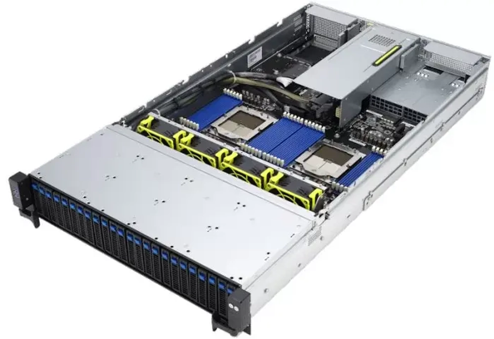Серверная платформа ASUS  RS720A-E12-RS24U/10G/2.6kW/24NVMe/OCP