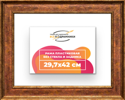 Рама 29,7x42 для картин и фотографий