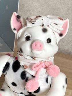Игрушка мягконабивная 35см АниРеал Хрюшка (60140)