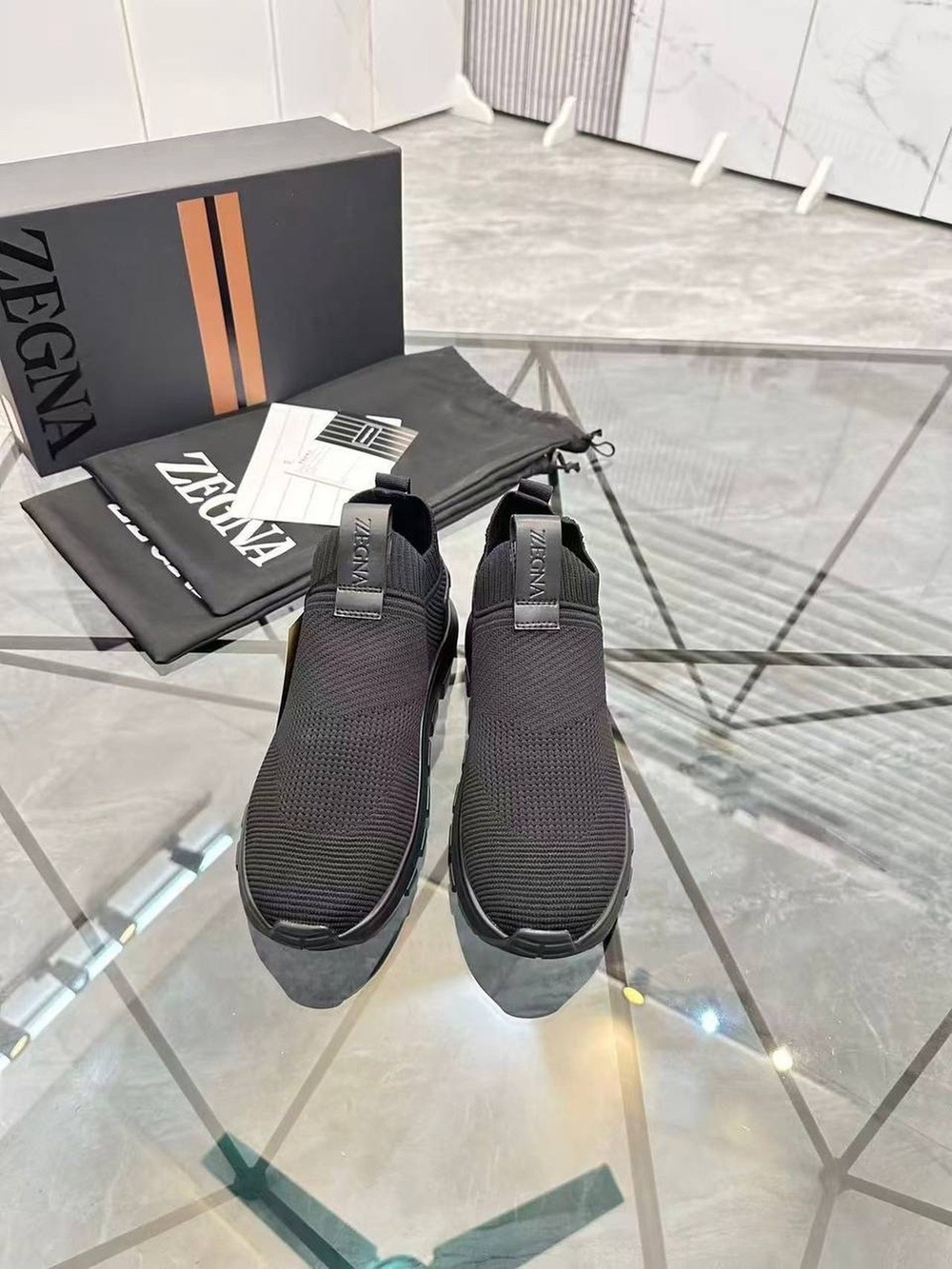 Кроссовки Zegna Sock 2.0